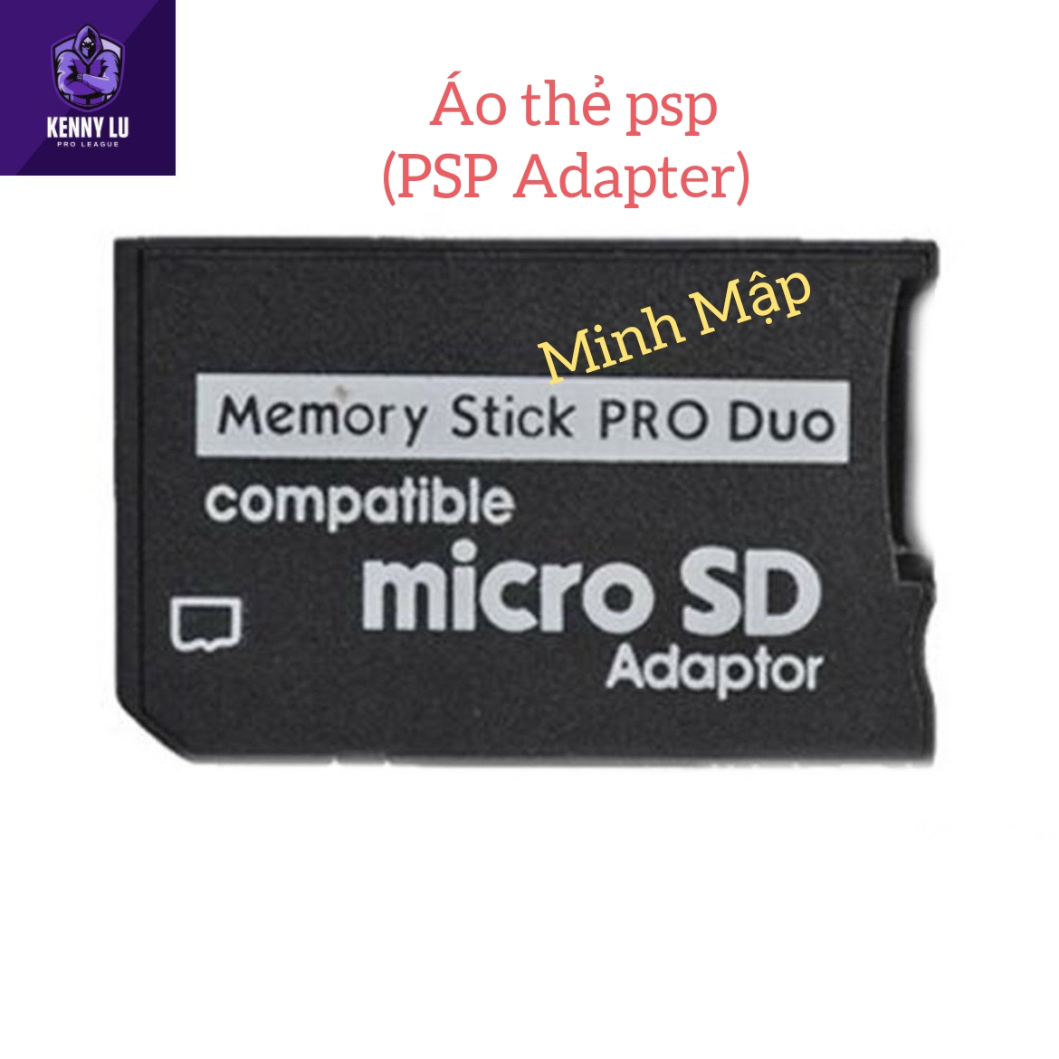 Áo thẻ nhớ cho máy game psp (psp adapter)