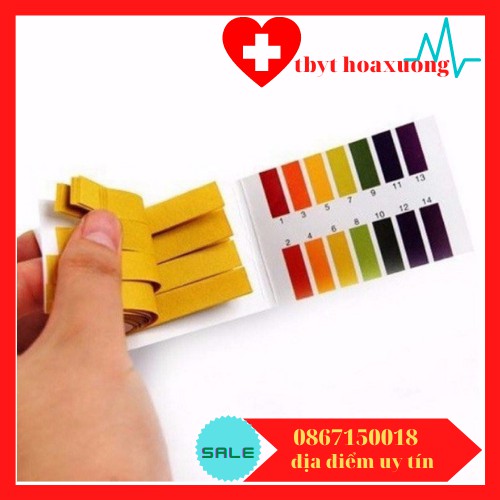 Giấy quỳ tím đo độ pH1 - 14[giá tốt]