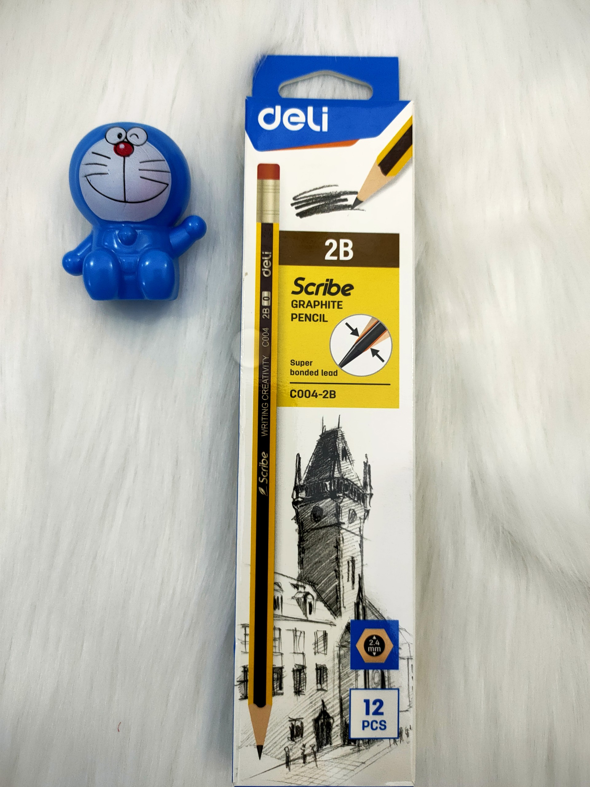 HCM - Compo đồ chuốt Doraemon + bút chì