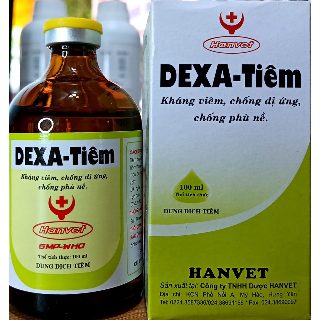 DEXA 100ml Hanvet Dùng trong chăn nuôi thú y