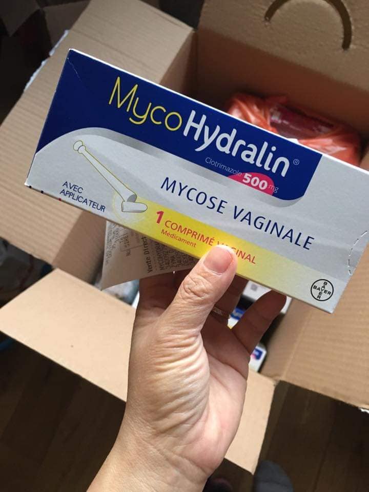 VIÊN ĐẶT PHỤ KHOA MYCO HYDRALIN