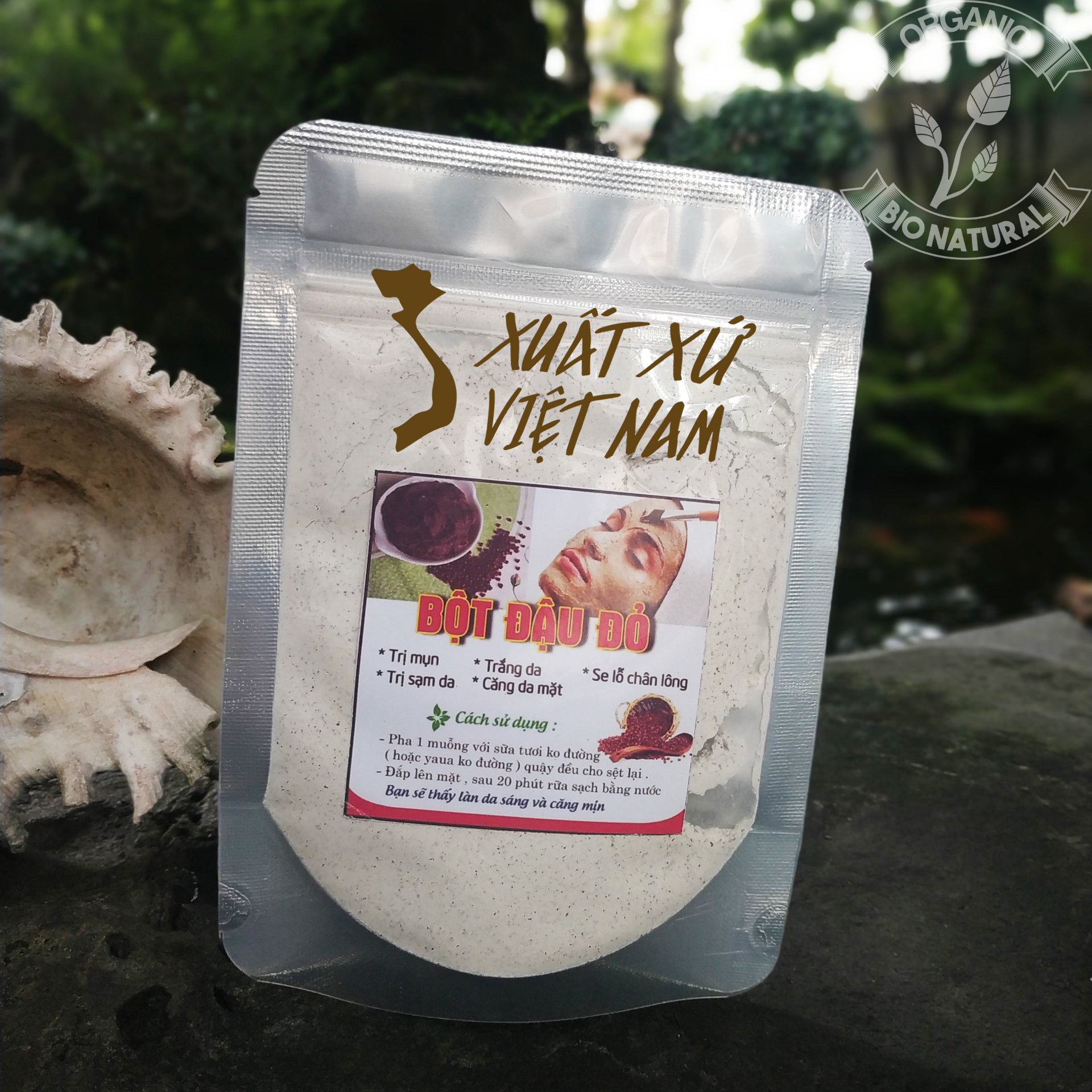 [HCM][BIONATURALVN] Bột đắp mặt nạ Đậu Đỏ HANDMADE