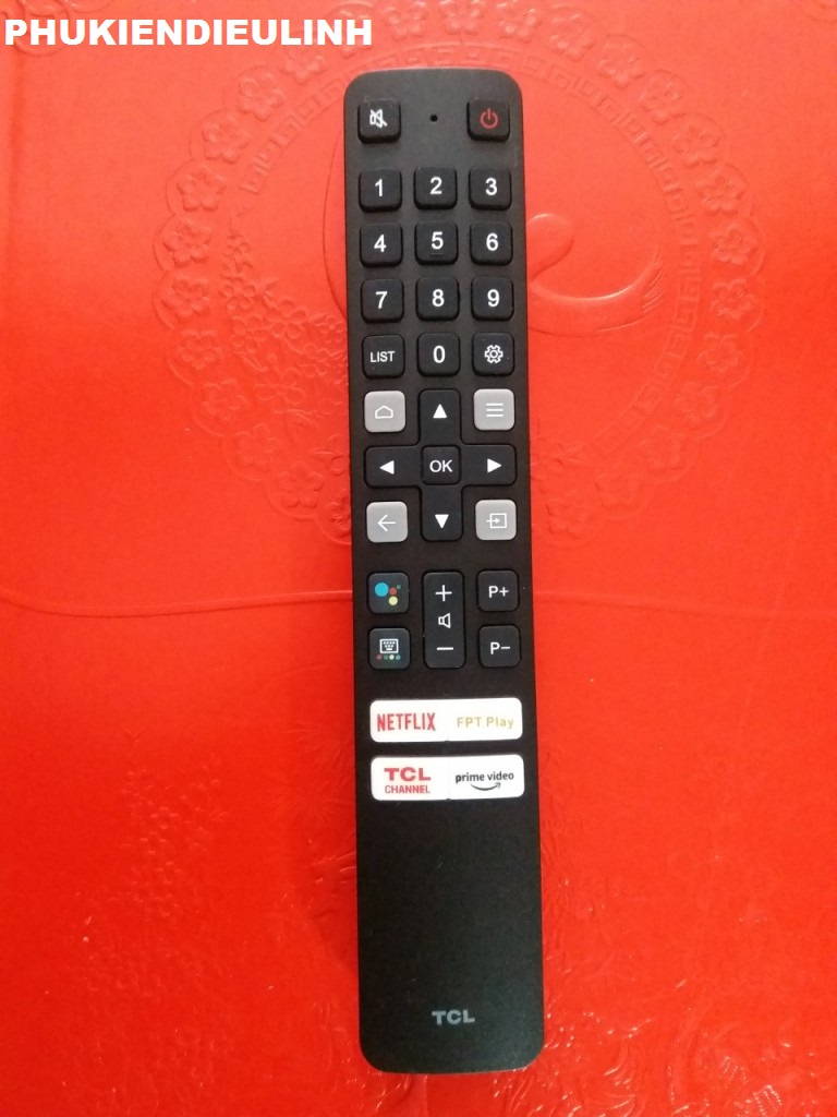 Điều khiển tivi tcl giọng nói 2023