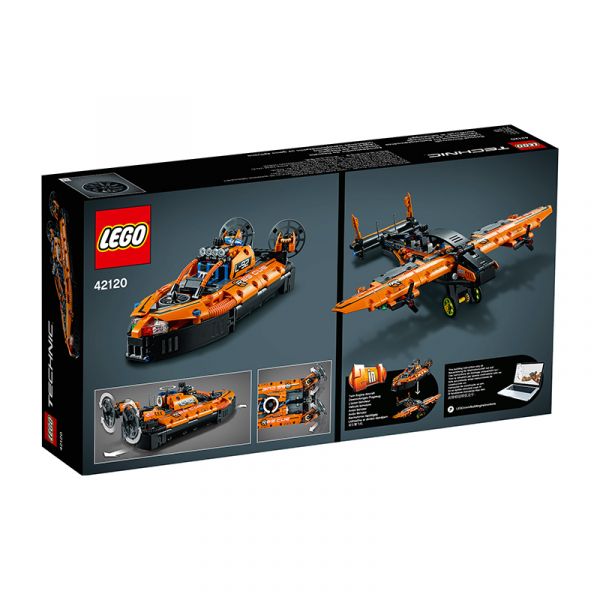 Đồ Chơi LEGO TECHNIC 42120 Ca nô Đệm Khí Cứu Hộ