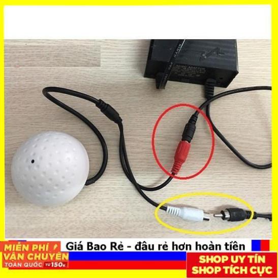 Micro thu âm thanh cho đầu thu ghi hình camera