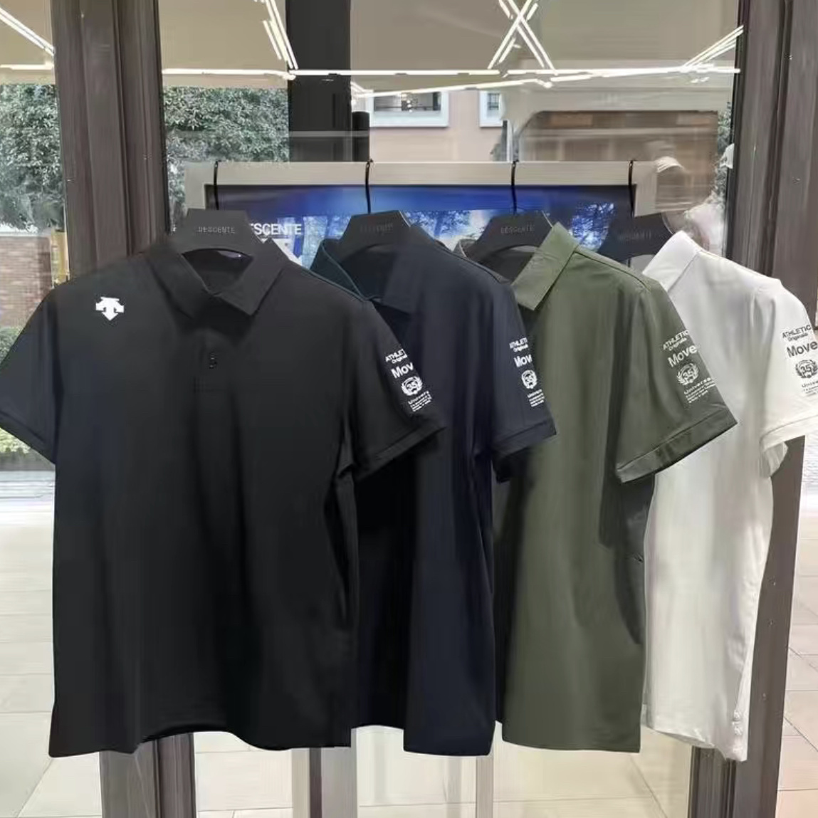 《910》Golf Mùa Hè Cho Nam Giới Thể Thao POLO Áo Mùa Hè Tay Ngắn Giản Dị Mẫu Mới Cổ Bẻ Dễ Phối T Áo Thun