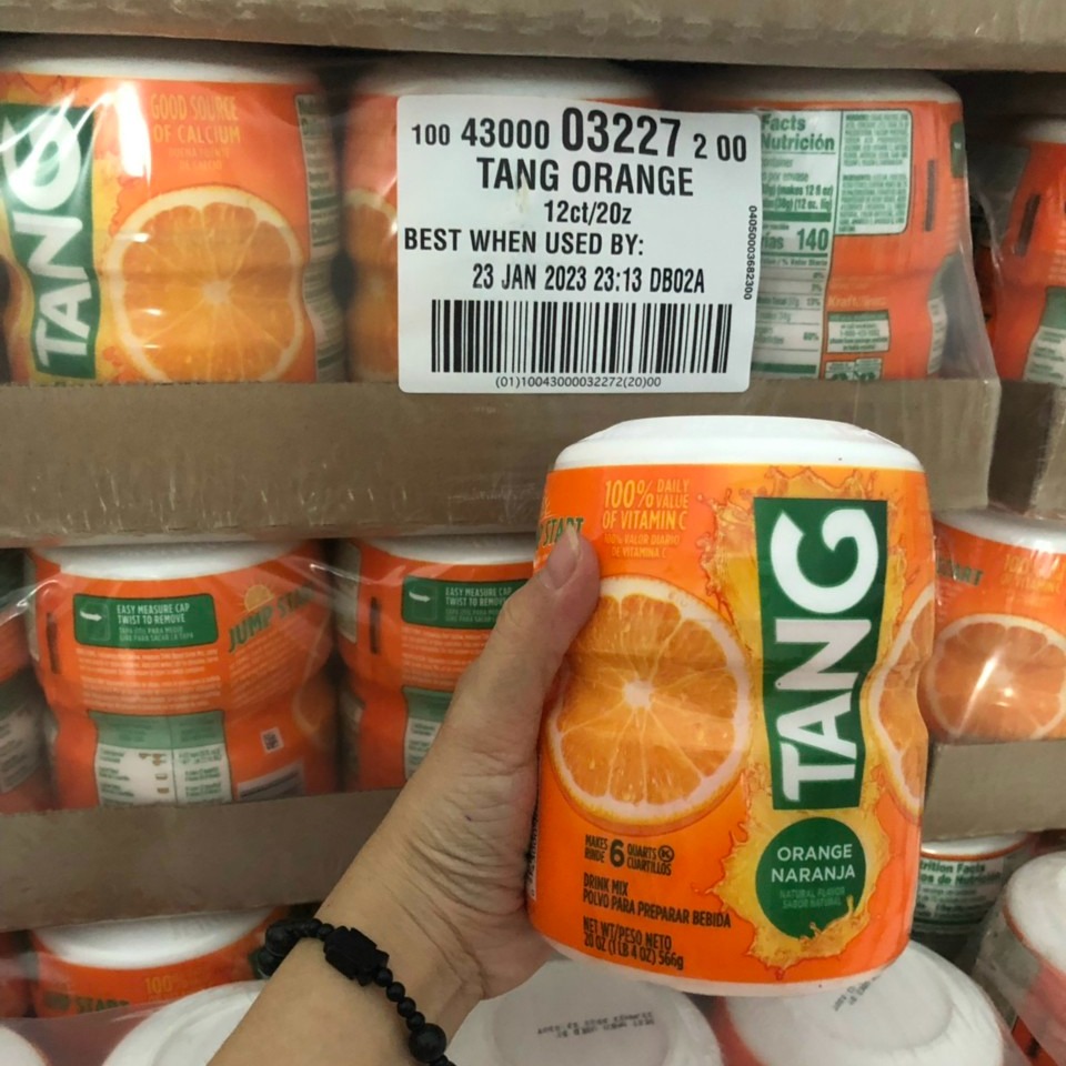 [Date T1/2025] Bột pha nước cam Tang 566gr nhập khẩu Mỹ