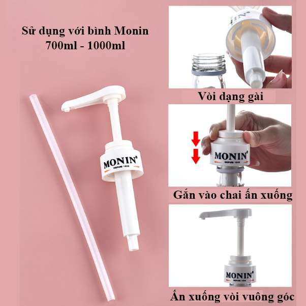 Vòi Monin Chính Hãng 10Ml