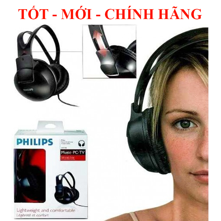 Tai nghe Bas mạnh Treble trong Philips SHP1900/10