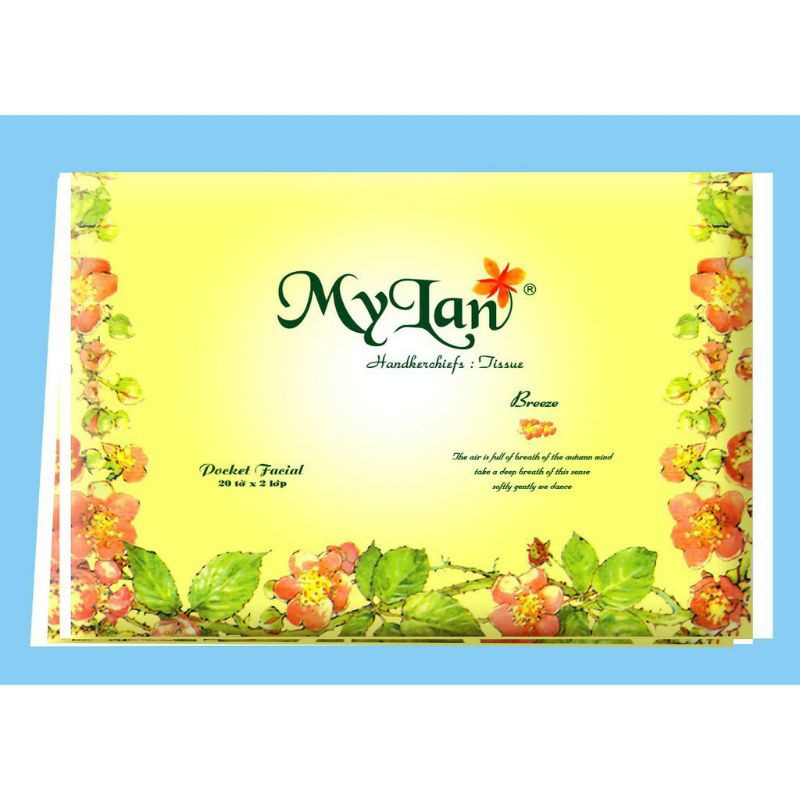 Giấy ăn ví My Lan (dây 10 gói)