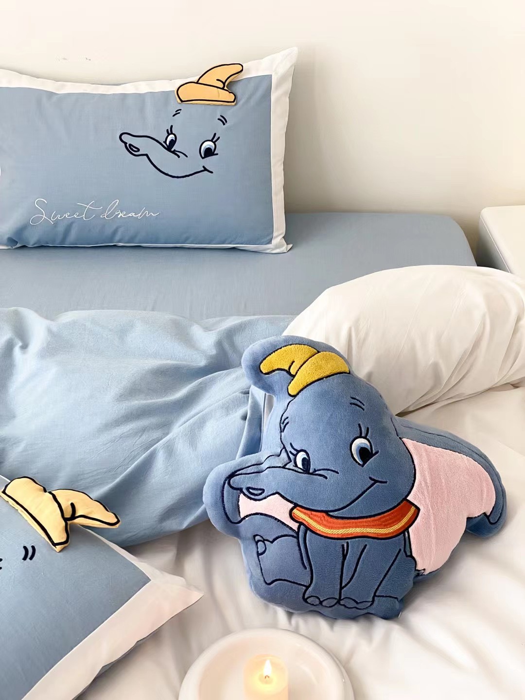 Bộ Chăn ga gối cotton line nhật DISNEY