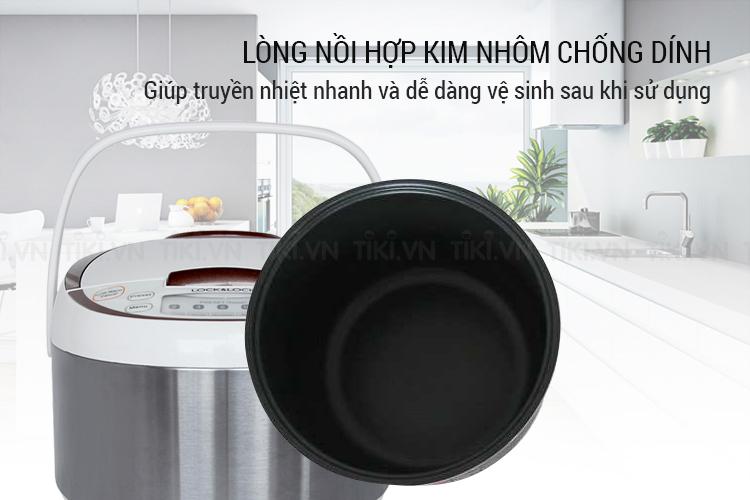 Nồi Cơm Điện Tử Lock&Lock EJR351BRW - 1.8L