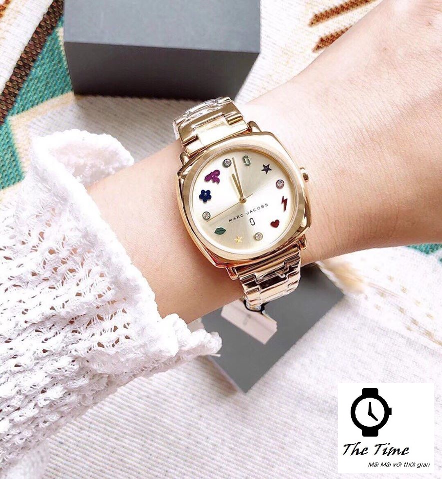 Đồng hồ nữ MARC JACOBS #MJ35 case 34mm.5ATM