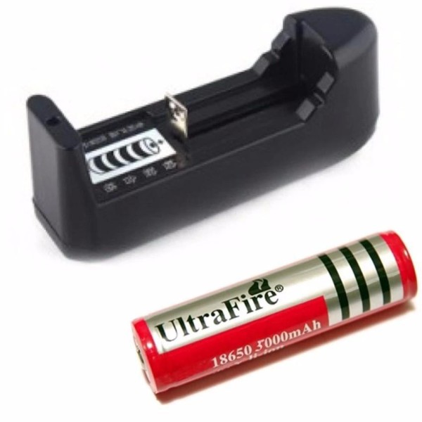 Bảng giá Bộ sạc pin 3.7V 4200mAh Ultrafire 18650 Tự ngắt dùng cho đèn pin, quạt sạc....