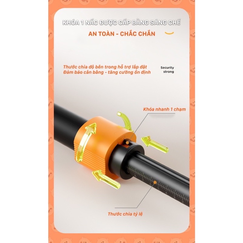 Xà đơn FED-DG-02 thép carbon cao cấp