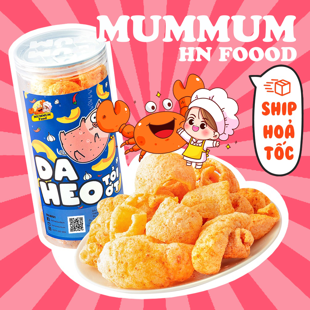 160g Da Heo Tỏi Ớt MUMMUM FOOD BB005