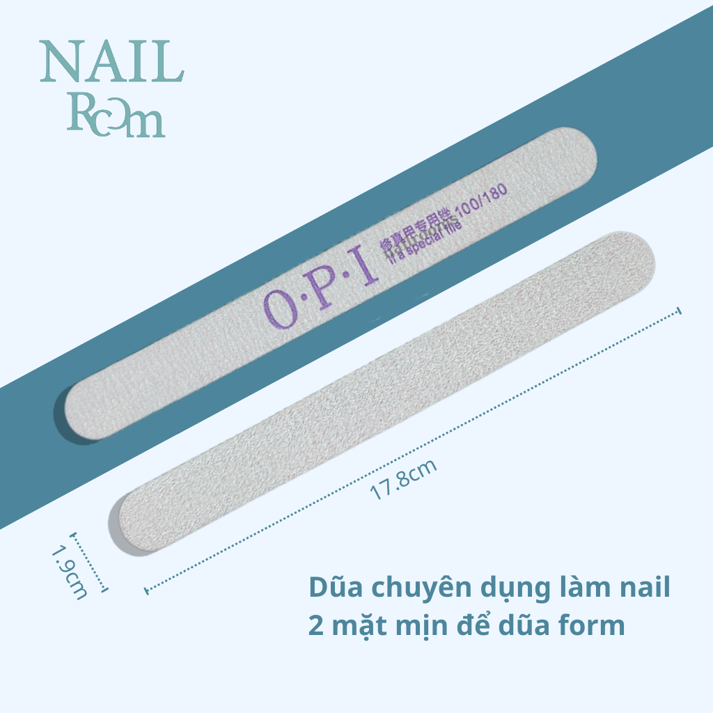 Dũa mỏng OPI - Dũa OPI loại mỏng làm nail