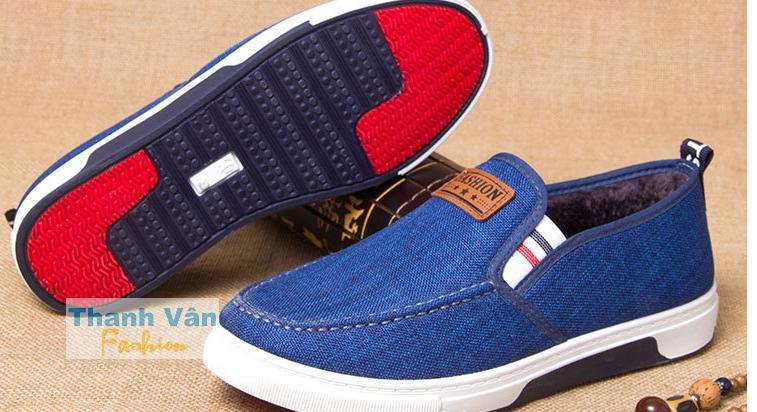 Giày mọi dành cho nam TV020 (xanh), size từ 39 - 44
