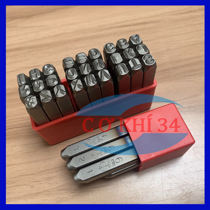 Bộ đóng số và chữ 6mm YC - XUÔI