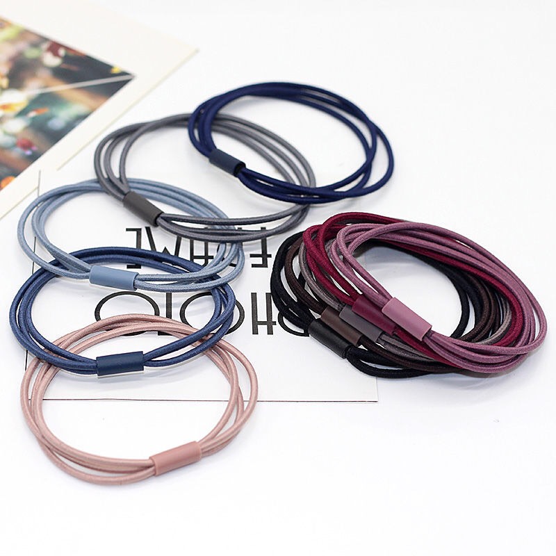 Combo chun cột tóc chập 3 sợi chắc chắn dễ thương st0110