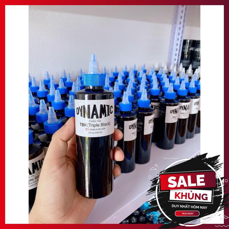 Mực Xăm Siêu Đen- Mực Dynamic TBK black 30ml