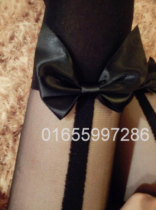Quần tất giả bốt đính nơ siêu điệu (độ dày 80D)