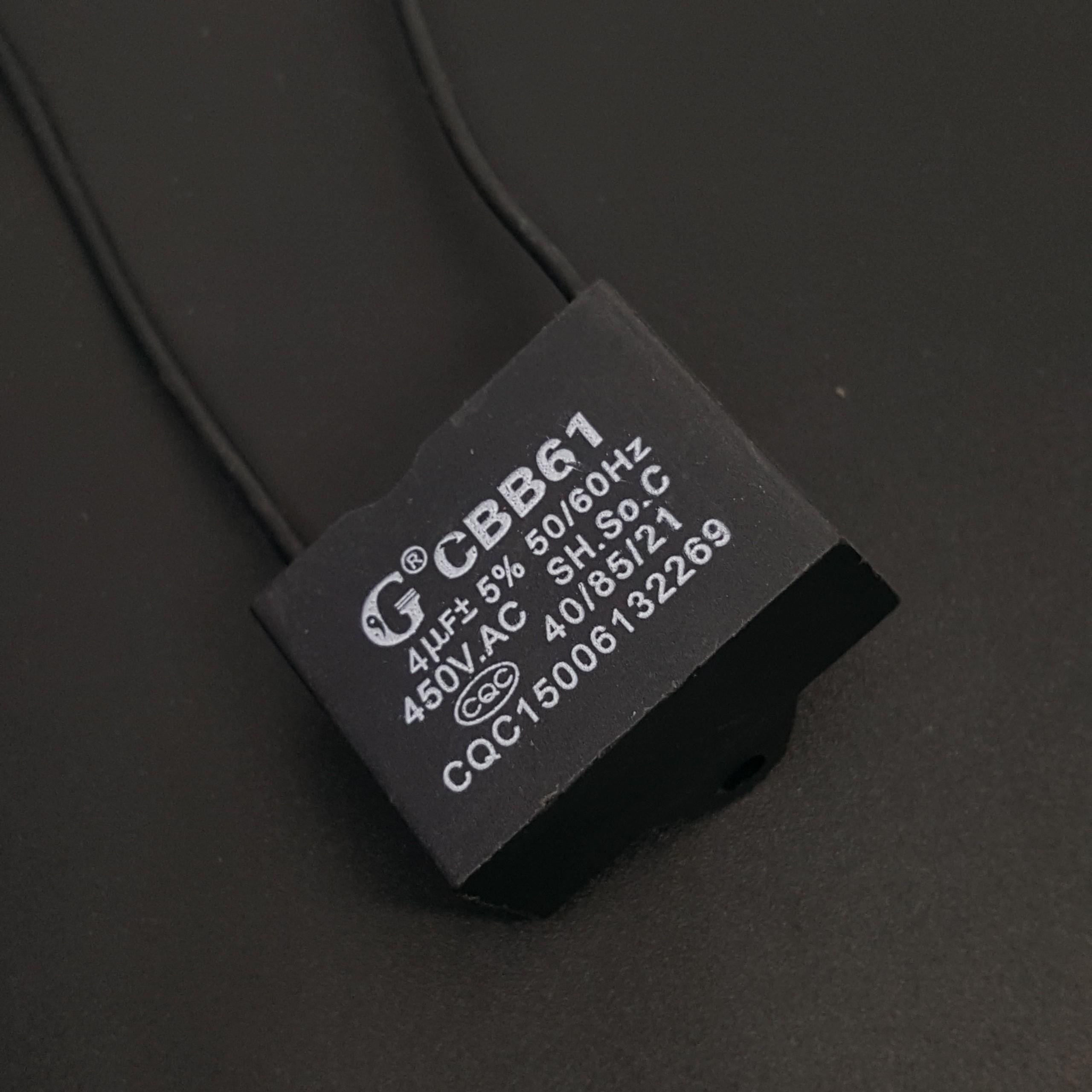 2 con Tụ CBB61 4uF 450V