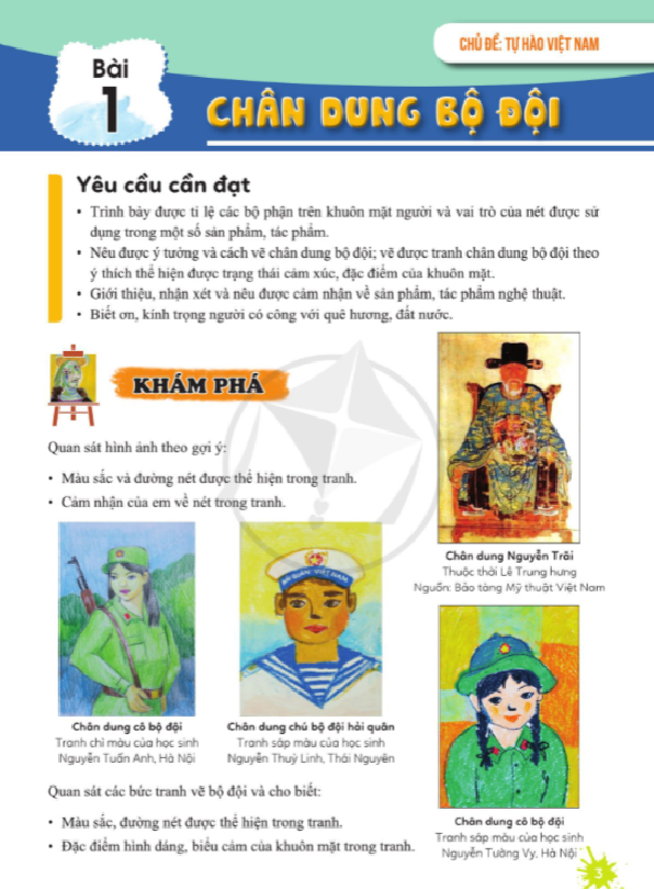 Mĩ Thuật lớp 7 - Cánh Diều