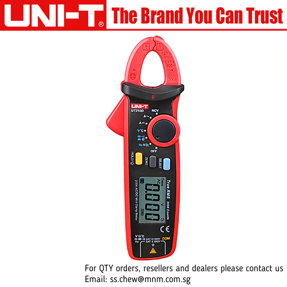 [HCM]UNI-T UT210D Mini Clamp Meter