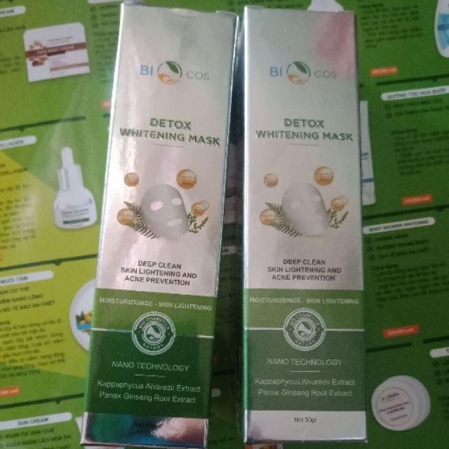 thải độc trắng da DETOX WHITENING MASK