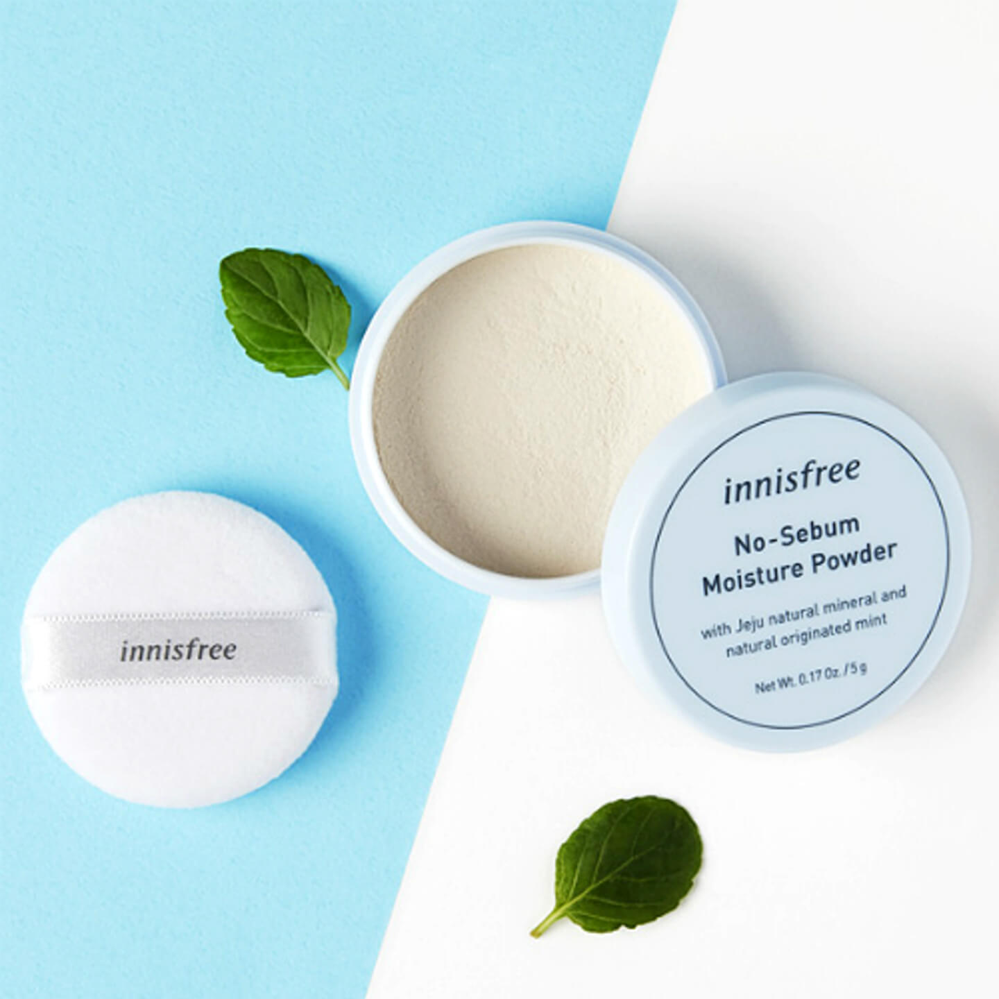 Phấn phủ bột kiềm dầu Innisfree No Sebum Mineral Powder
