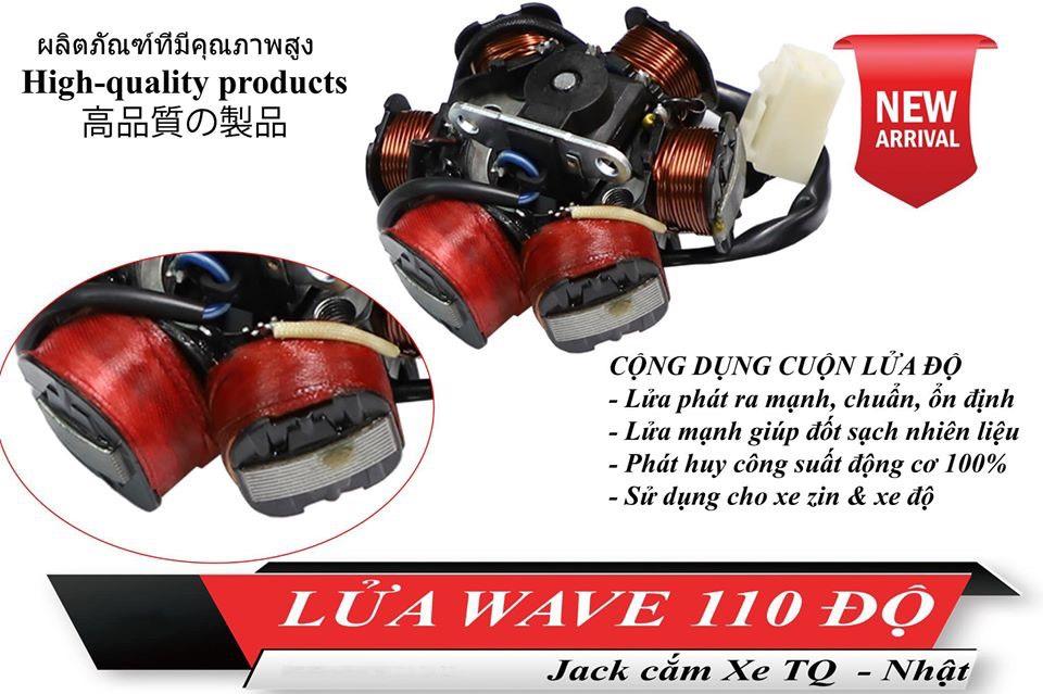 cuộn lửa độ xe wave alpha wave 110