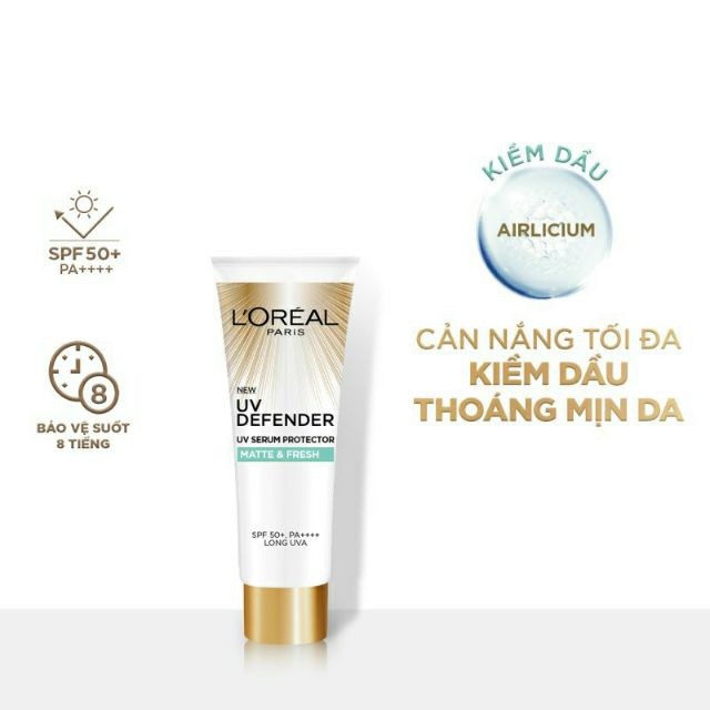 Kem chống nắng Loreal 15ml (Mẫu mới)