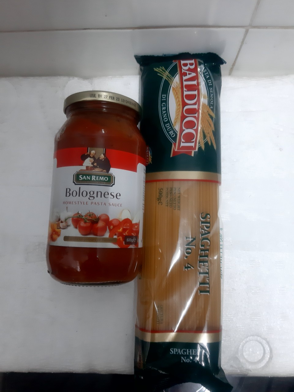 Sốt mỳ ý San Remo + Mỳ spaghetti 500g