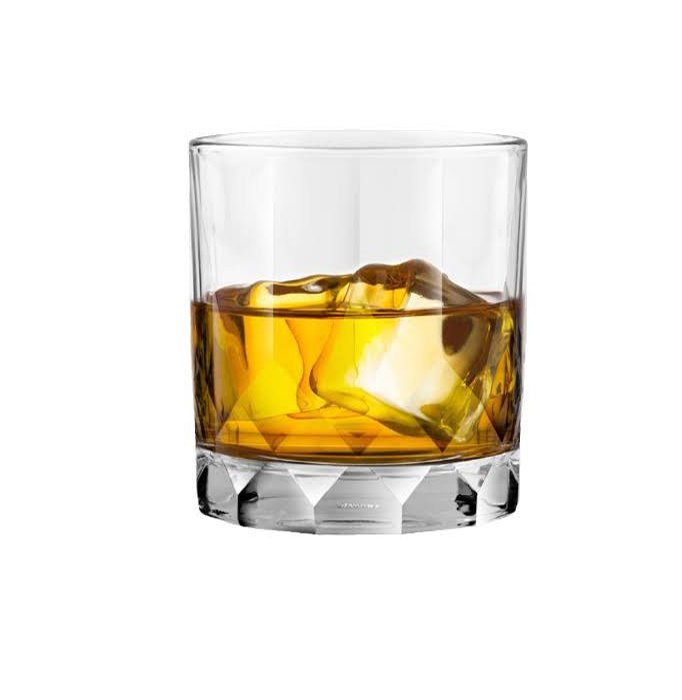 Bộ 6 ly cốc thủy tinh rock 350ml cẩm đạt pcd22010