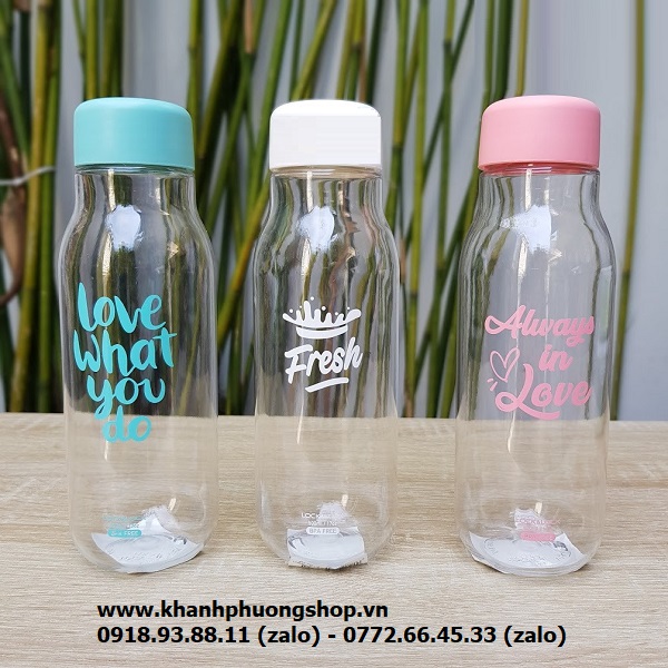 bình nước lock&lock 500ml - bình nước nhựa lock&lock