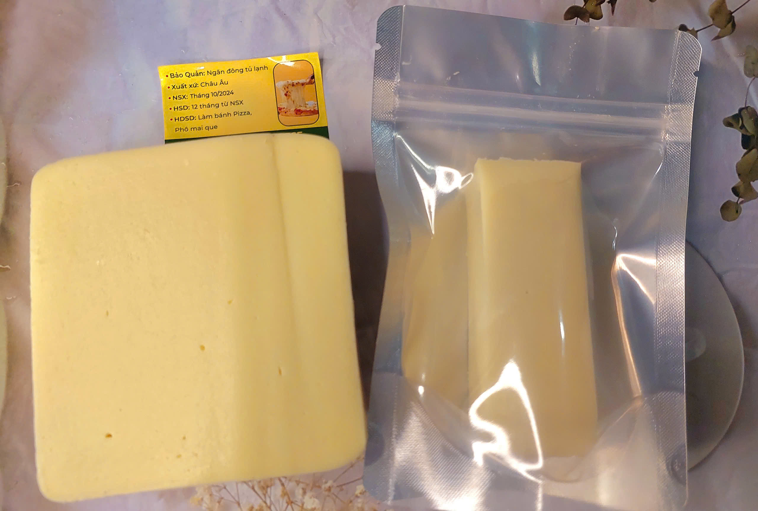 100G PHÔ MAI MOZZARRELLA ĐỨC KÉO SỢI