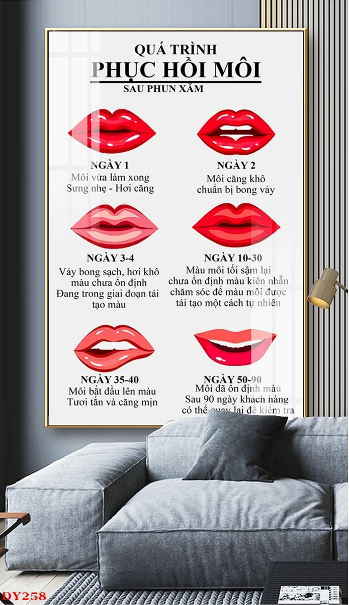 TRANH DÁN TƯỜNG SPA - TRANH SPA ĐẸP DY251