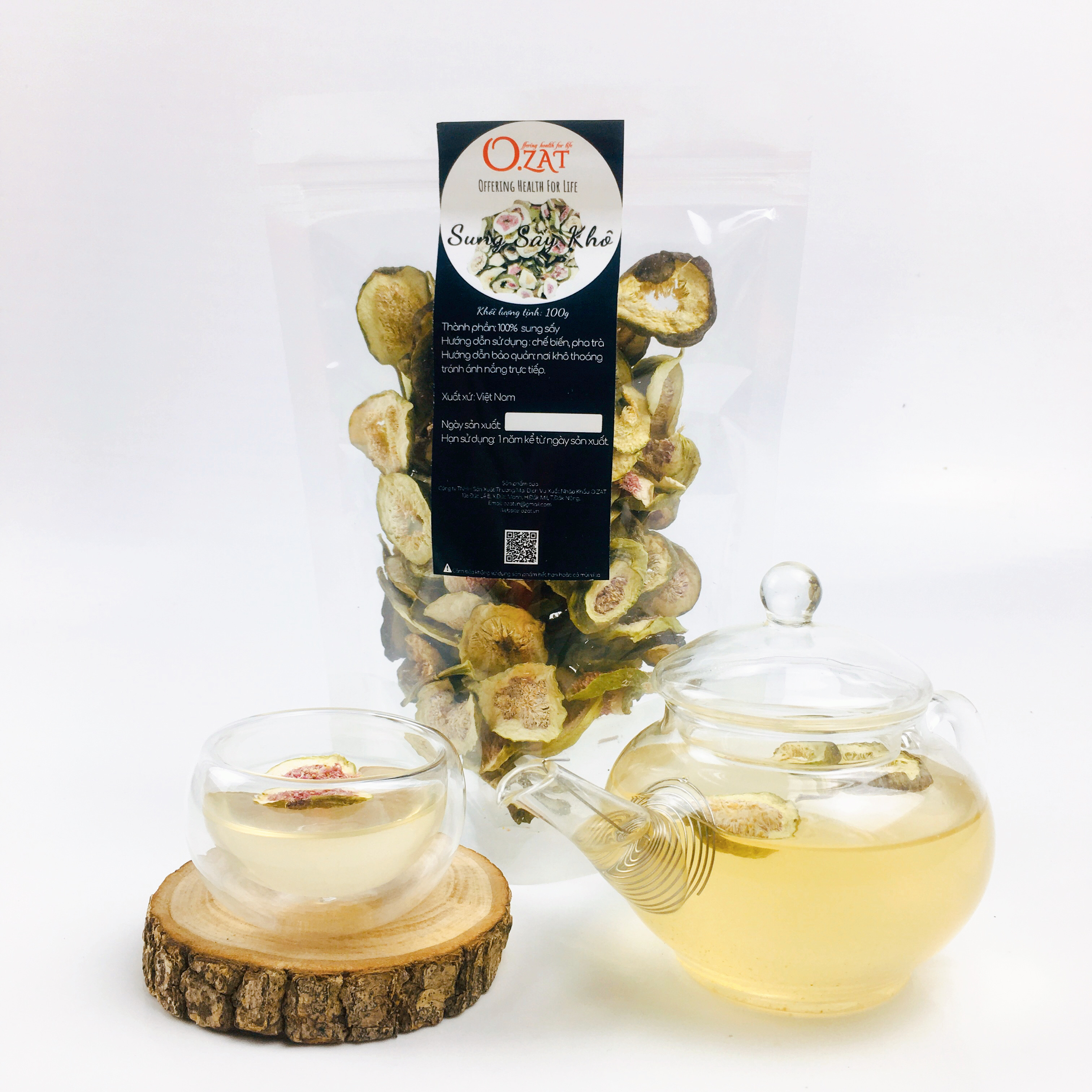 Sung cắt lát sấy khô O.ZAT 100g