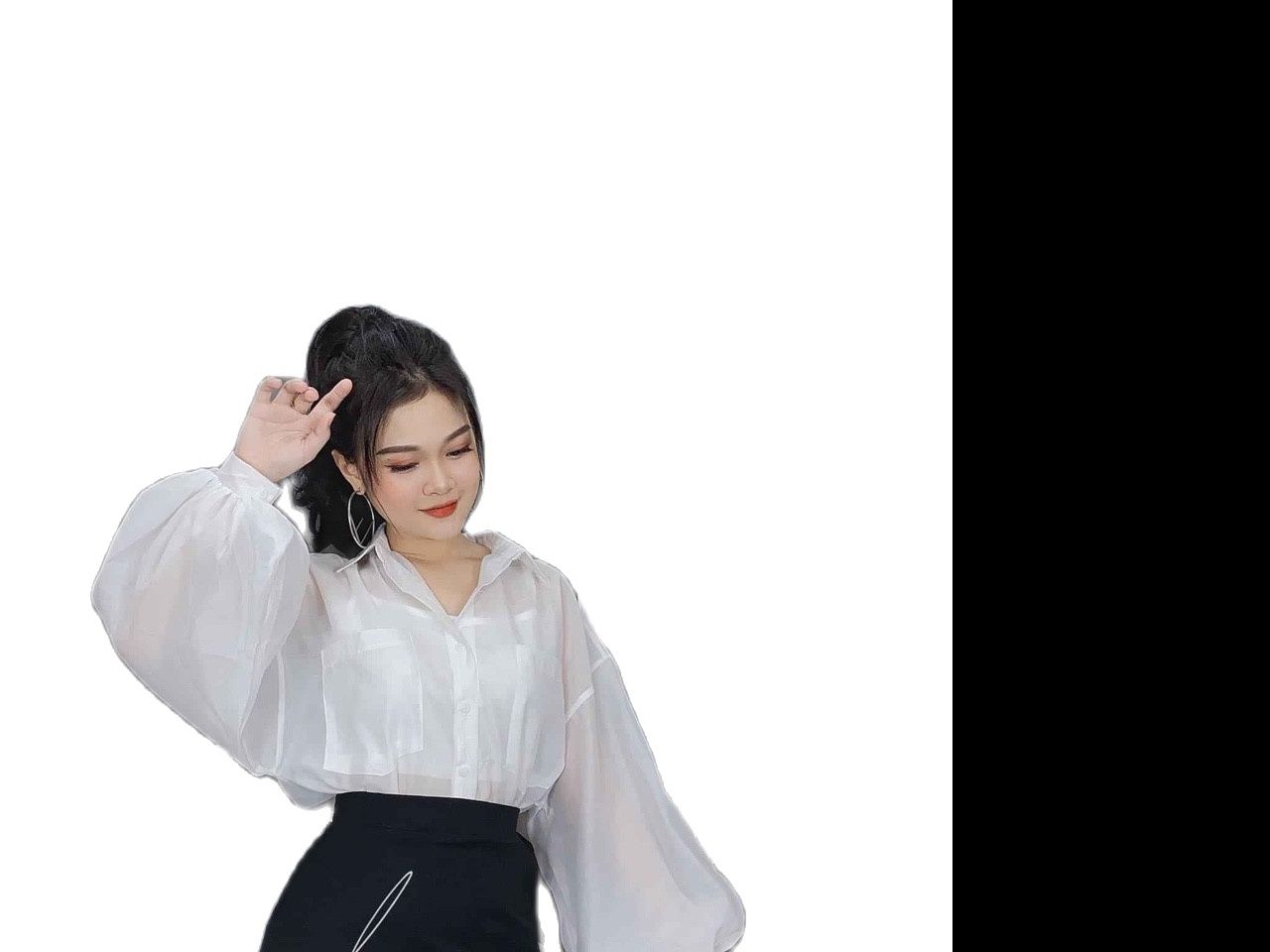 SIÊU PHẨM HÈ] ÁO SƠ MI KHOÁC VOAN PHỐI CHÂN VÁY CHỮ A TUYẾT MƯA CỰC XINH- CÓ TẶNG KÈM 2 DÂY LÓT