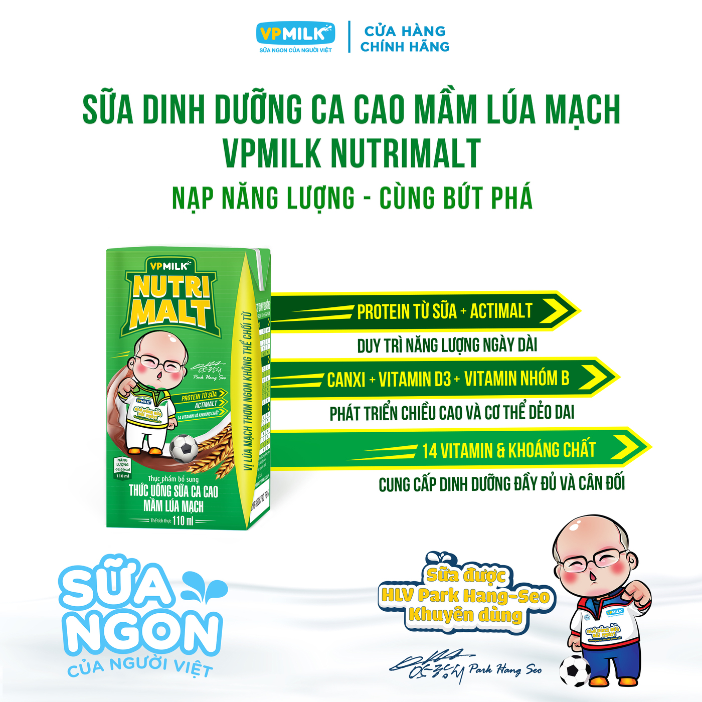 [Box of 48 Boxes of 110ml] Nutrimalt Black Barley Sprout Cocoa Milk for Babies from 1 Year Old