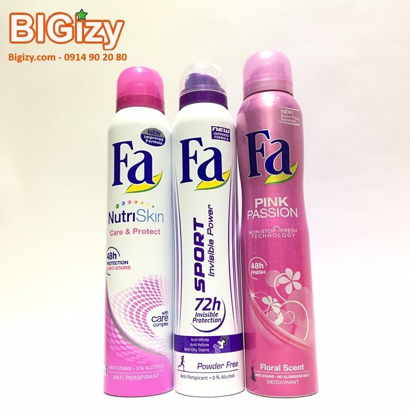 Xịt Khử Mùi FA 150Ml - xuất xứ Đức