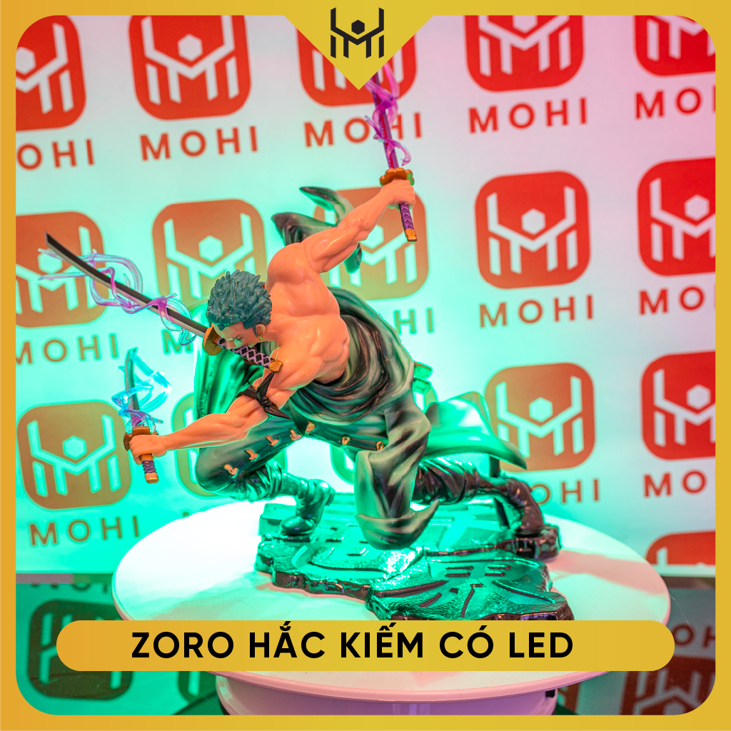 - Mô hình Figure Roronoa Zoro 3000 thế giới hắc kiếm, mô hình figure One Piece bản đế đẹp có BOX