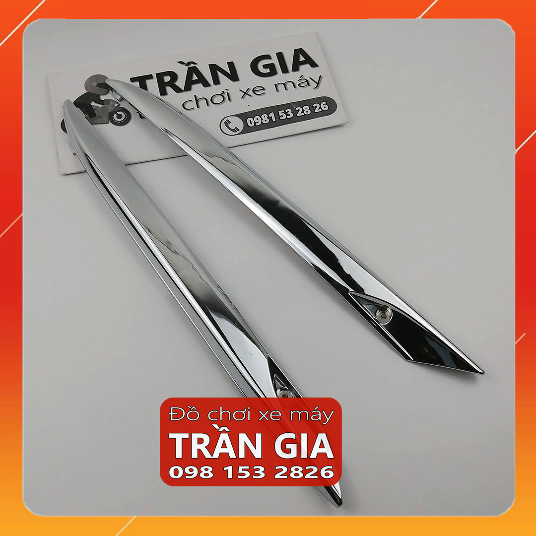 Nẹp sườn 2 bên xe ab năm 2008-2009-2010 ốp hông airblade thái xi nox - phụ kiện trang trí air blade