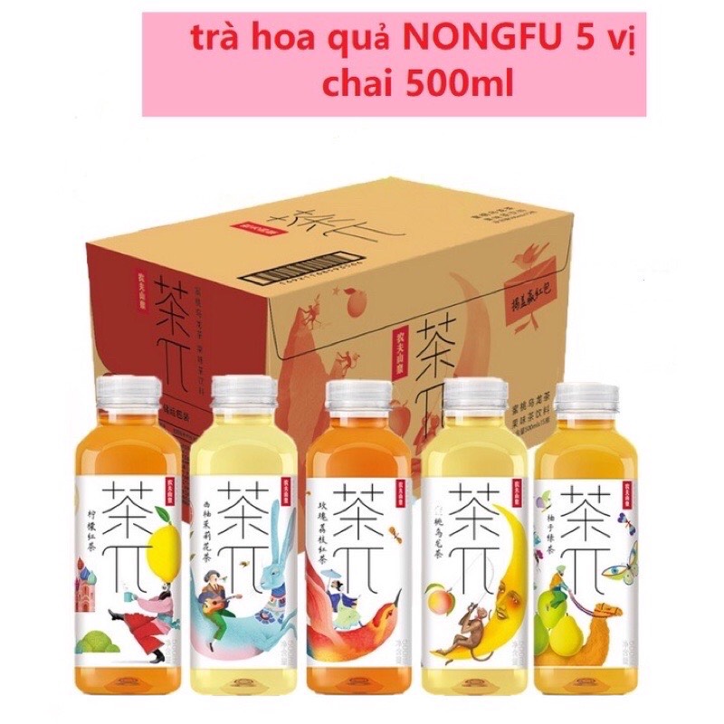 Trà trái cây NONGFU 19k/ 1 chai 500ml