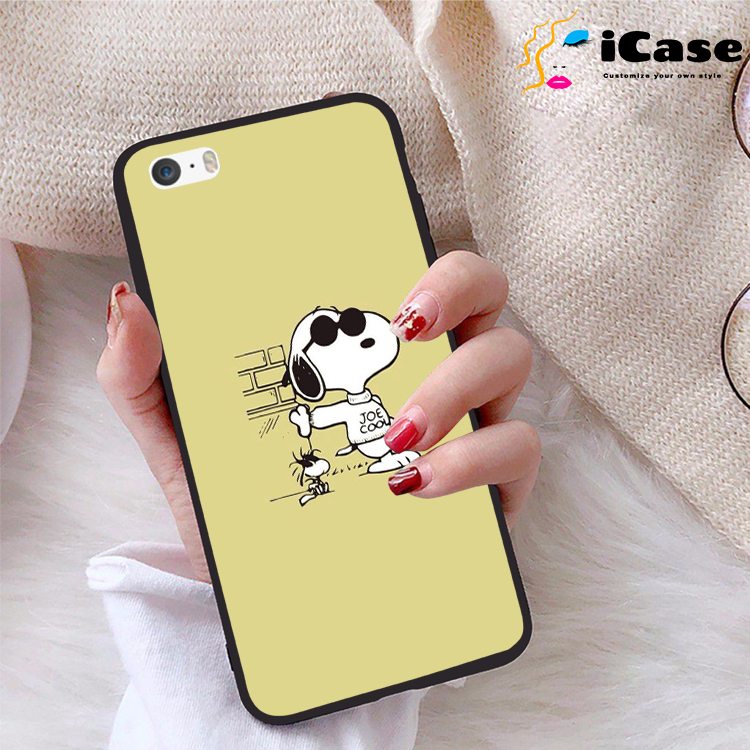 Ốp lưng iphone 5 viền dẻo tpu bst snopy