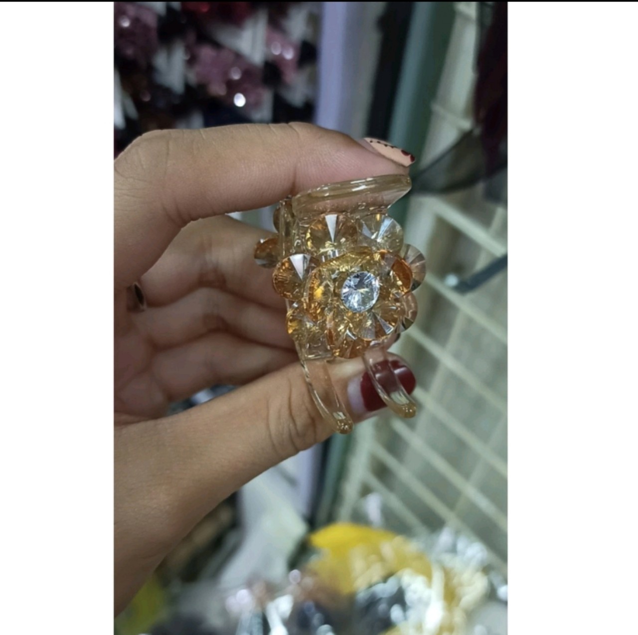 KẸP TÓC 5 CHẤU ĐÍNH ĐÁ SANG TRỌNG