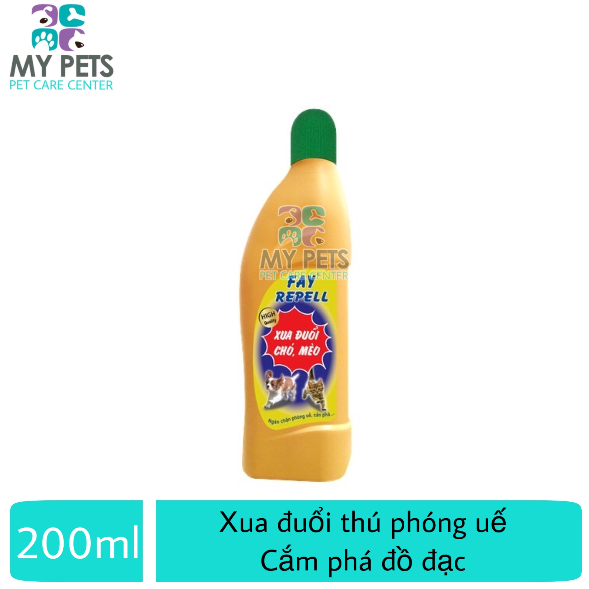 FAY Repell xua đuổi thú phóng uế cắn phá đồ đạc khử mùi hôi. - Fay Repell 200ml