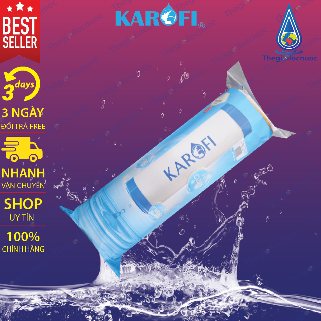 [HCM]Bộ Lõi Lọc Nước Karofi 12345