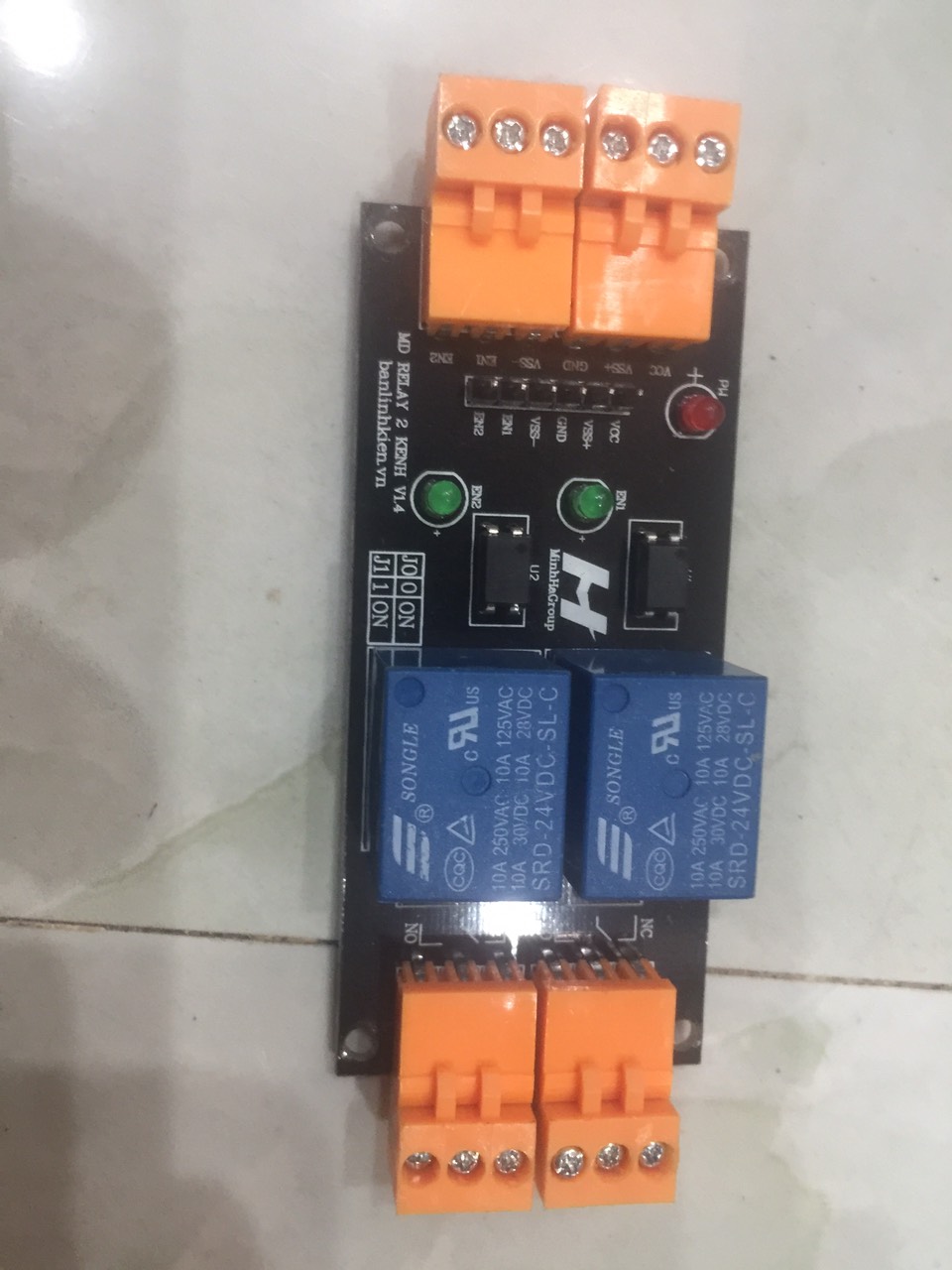 Module Relay 2 Kênh 5V10A RL2-0510